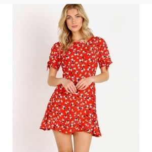Faithfull the Brand Daphne Dress - Jasmine Red